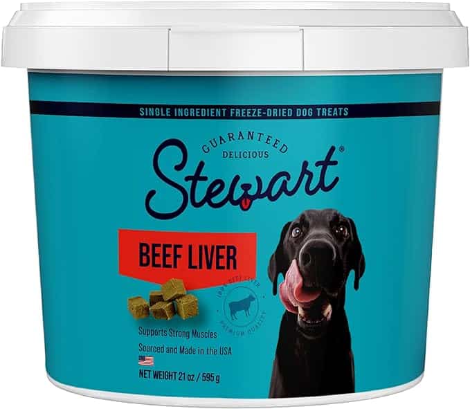 liver treats dog.