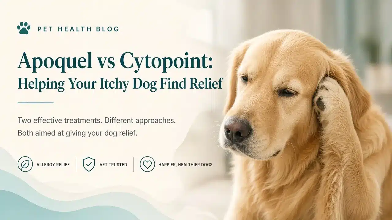 Apoquel vs Cytopoint itch treatment