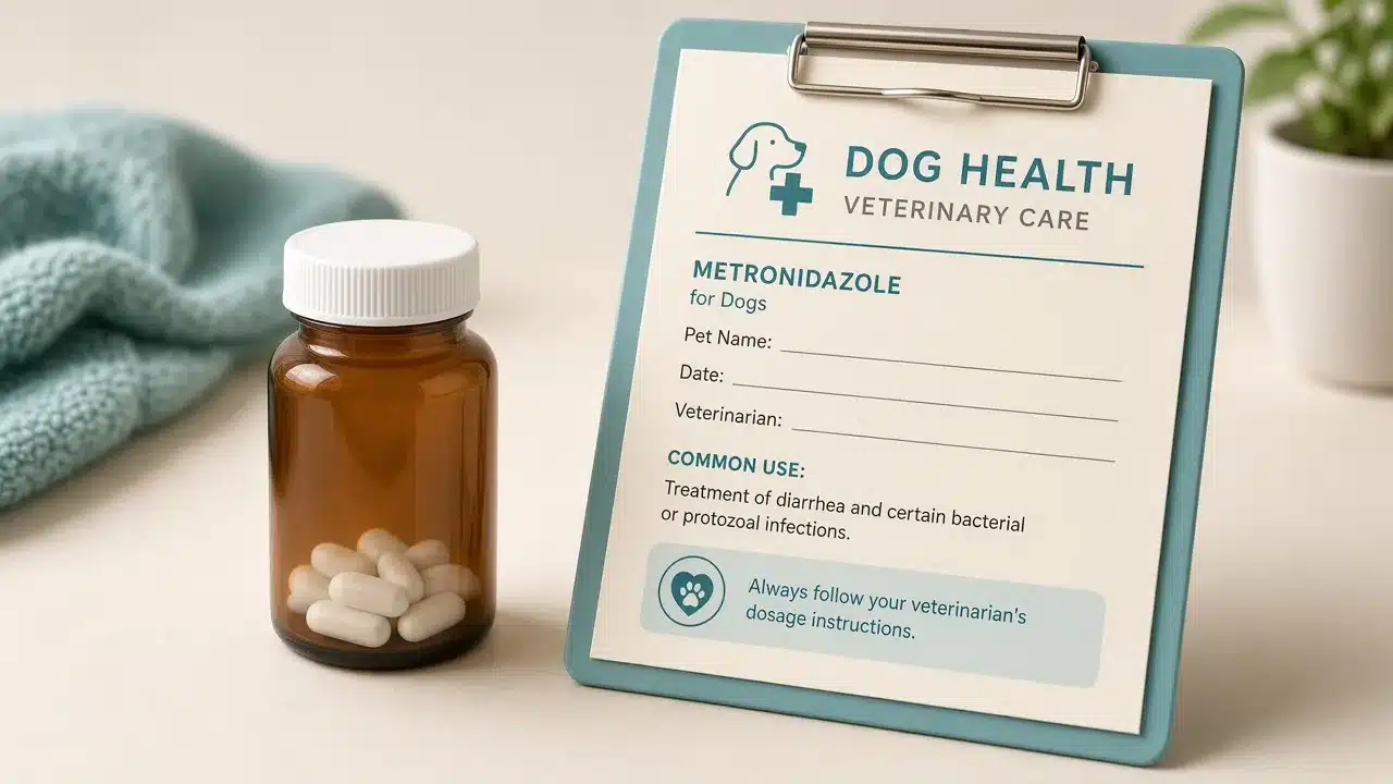 should dogs take metronidazole for diarrhea