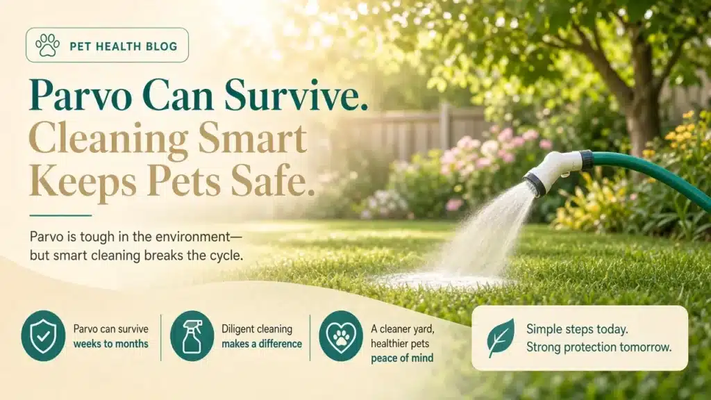 How Long Does Parvo Live Outside? Yard Survival & Cleanup